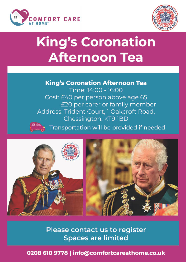 King Charles Coronation Afternoon Tea Celebrations