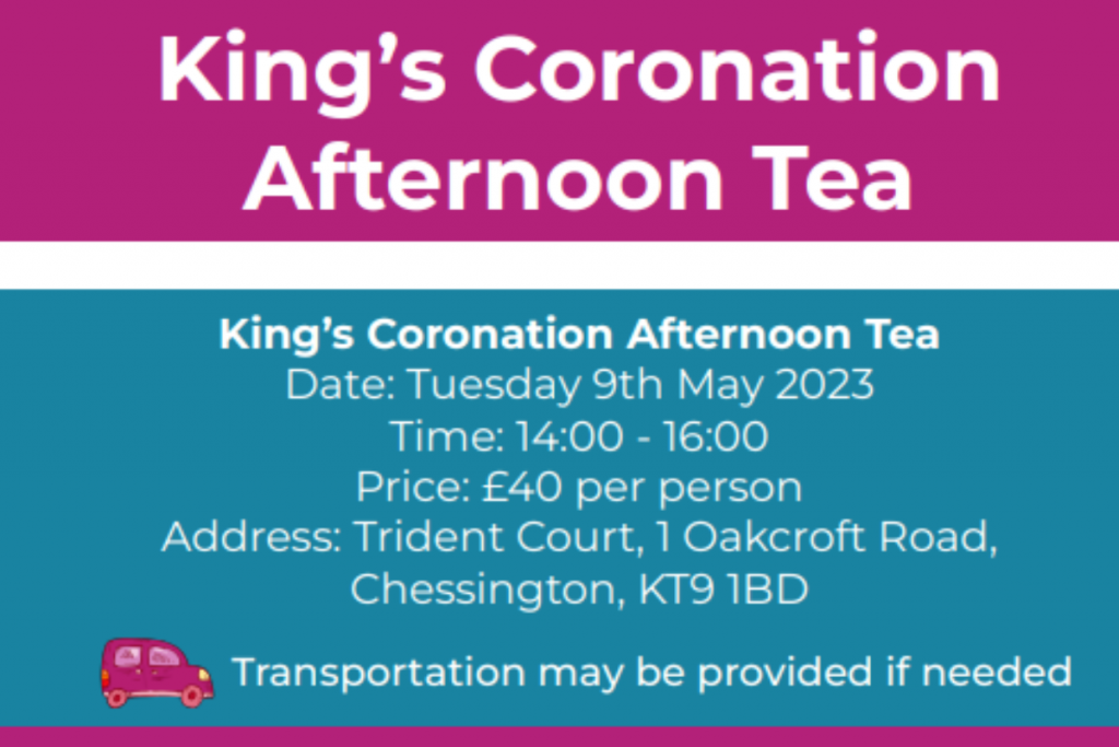 Kings Coronation Afternoon Tea
